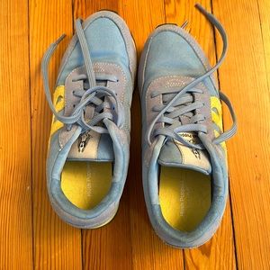Women’s hush puppies sneakers, light blue, size 7